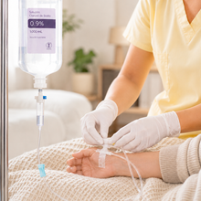 Administración de medicamento endovenoso a domicilio